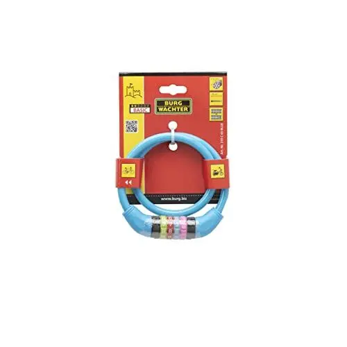 Produktbild: Burg Wächter Wächter39540 210 C 65 BOYS Fahrradschloss, Blau