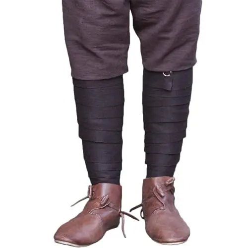 Produktbild: Burgschneider - Wollwadenwickel Aki - Braun (Standard, Unisex, Wolle) Historisch - Early Medieval, Viking