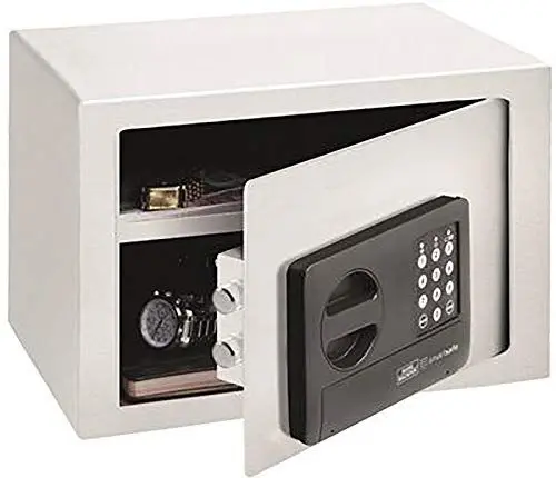 Produktbild: Burg-Wächter Möbeltresor mit Elektronikschloss, Smart Safe, 20 E, Grau, HxBxT: 250x350x250 mm 20 l, 7,6 kg