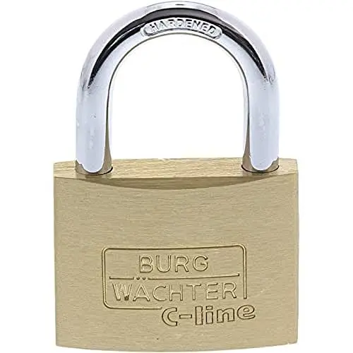 Produktbild: Burg-Wächter Vorhängeschloss, C-Line 222 50 SB, inkl. 2 Schlüssel, Bügelstärke: 7 mm
