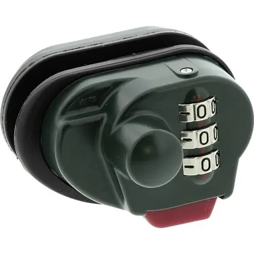 Produktbild: Burg-Wächter Waffenschloss mit Zahlenkombination, 2-teilig, Gun Lock GL 345 SB, Dunkelgrün