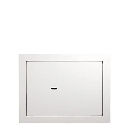 Produktbild: Burg-Wächter Wandtresor, Doppelbartschloss, City-Line, Sicherheitsstufe B, Feuerschutz DIN 4102-A1, CW 5 350 S, Hellgrau, 24,5 l, 18 kg