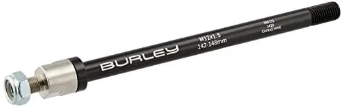 Produktbild: Burley Steckachse Fahrradanhänger, Silber, M12x1,5-197mm