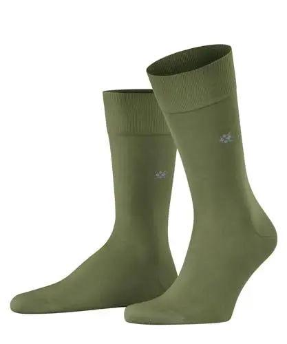 Produktbild: Burlington Herren Socken Dublin M SO Baumwolle einfarbig 1 Paar, Grün (Salvia 7472) neu - umweltfreundlich, 40-46