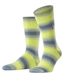 Produktbild: Burlington Herren Socken Summer Shades M SO Baumwolle gemustert 1 Paar, Gelb (Vanilla 1360), 40-46