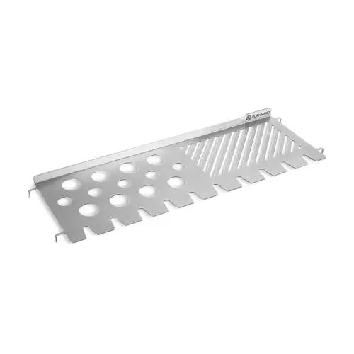 Produktbild: BURNHARD Edelstahl Multifunktions-Warmhalterost für Gasgrill FRED, Chicken-Drumstick-Halter, 2.5 mm Materialstärke, Spülmaschinengeeignet