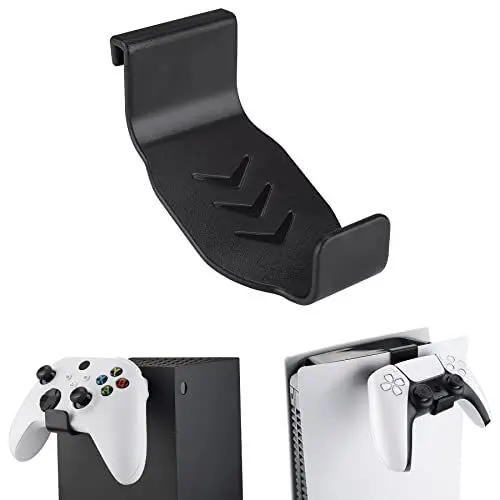 Produktbild: BURSTNINJA Universal Controller Ständer für ps5, Verstellbare Halterung für Xbox Series X/S, Hängender Gaming Halter Multifunktion Aufbewahrungshalter Headset Aufhänger Ständer für ps5 Gamepad Zubehör