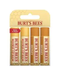 Produktbild: Honey & Beeswax 4er Pack - Lippenbalsam mit Bienenwachs - pflegender Lippenstift - 500616