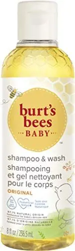 Produktbild: Burt's Bees Baby Shampoo & Waschgel, Parfümfreie, sanfte Babyseife, 236.5 ml