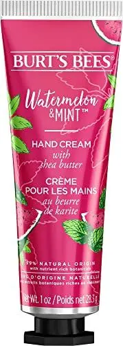 Produktbild: Burt's Bees Handcream Watermelon & Mint - Handcreme mit Sheabutter - Handpflege für trockene Hände - 500437