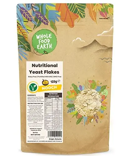Produktbild: Burxoe Ernährungshefe-Flocken, 125 g, mit B12, milchfrei, gentechnikfrei