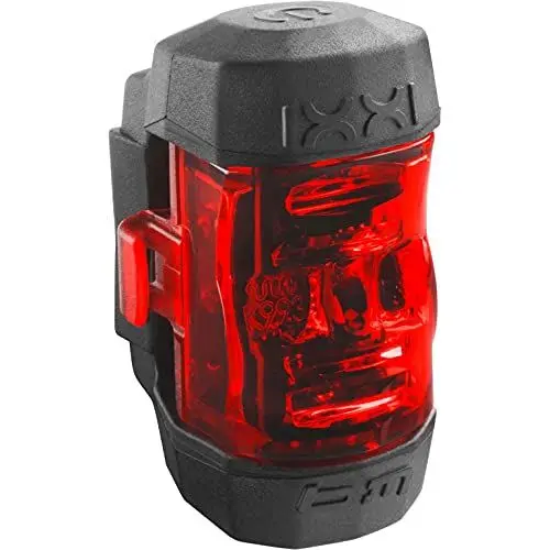 Produktbild: busch+müller IXXI Akku-Rücklicht LED schwarz/rot
