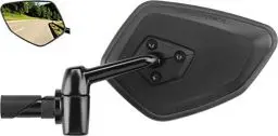 Produktbild: Busch & Müller Unisex – Erwachsene Star Fahrradspiegel, Schwarz, 14.5-18.5mm