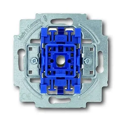Produktbild: Busch-Jaeger 2000/2 US-101 Wippschalter-Einsatz, Blau, Grau
