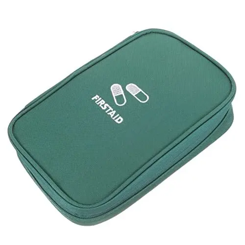 Produktbild: BUTIFULSIC Mini-erste-Hilfe-Set Hausapotheke Reiseapotheke Reise-kulturbeutel Medizintasche Für Unterwegs Reise-toilettenartikel-Organizer Oxford-Stoff Medizinflasche Pflegetasche Reisen