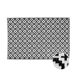 Produktbild: BUTLERS In- & Outdoorteppich Mosaik L 180 x B 118cm -Colour Clash- Balkonteppich wetterfest und waschbar | auch für Küche, Bad oder Flur