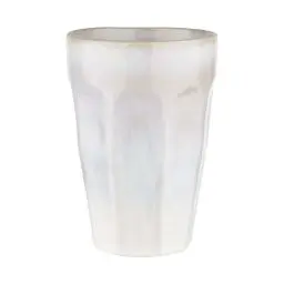 Produktbild: BUTLERS Latte Macchiato Tasse 330ml Porzellan -BERGAMO- Tee- und Kaffeebecher | Cappuccino Kaffee Tasse in Boho Landhaus Stil | Unikat mit Farbverläufen | Spülmaschinen- und mikrowellenfest