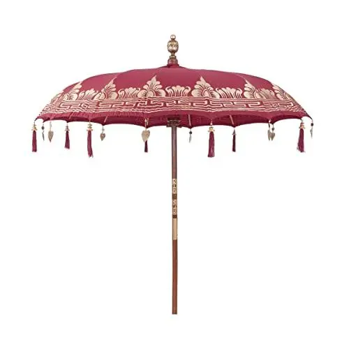 Produktbild: BUTLERS Sonnenschirm ORIENTAL LOUNGE- Runder Sonnenschutz für Terrasse, Balkon und Strand, Ø 180 cm