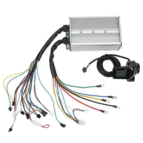 Produktbild: BuyWeek Elektrofahrrad Brushless Motor Controller Kit, 36V 48V 1500W Bürstenlose Motor Controller mit LCD Display für E-Bike Elektroroller