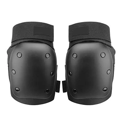 Produktbild: BuyWeek Sport-Knieschützer, Weiche Nylon-Eva-Knieschützer, Knieschoner für Radfahren, Skifahren, Skaten, Snowboard (M)