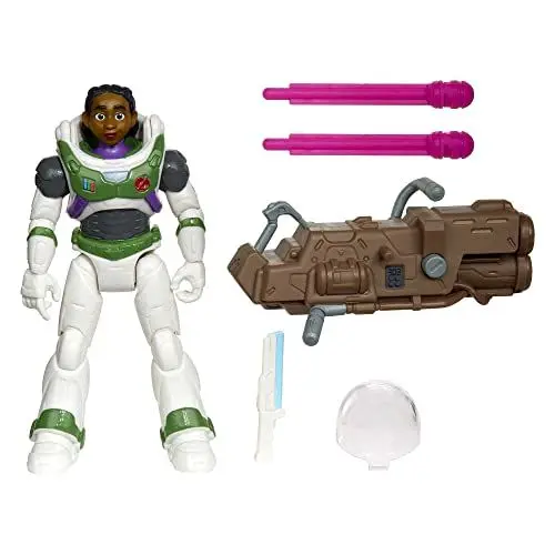 Produktbild: Buzz Lightyear Disney Pixar HHJ88 - Mission Equipped Izzy Hawthorne Spielfigur mit 12 beweglichen Gelenken, inklusive Laser-Attacke & Zubehör, Spielzeug für Kinder ab 4 Jahren