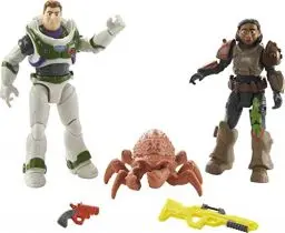 Produktbild: Buzz Lightyear HHY15 - Space Ranger Verteidigungsfiguren & Zubehör, Exklusive Packung, ca 13cm groß, 2 Actionfiguren, Käfer & Werkzeuge, Spielzeug für Kinder ab 4 Jahren