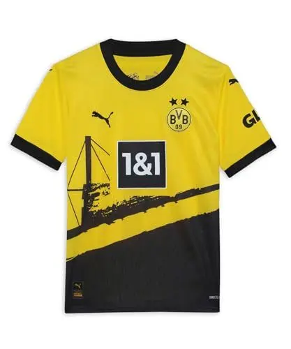 Produktbild: BVB 770607-01 Home Jersey Replica Jr T-Shirt Unisex Kids Yellow Größe 128