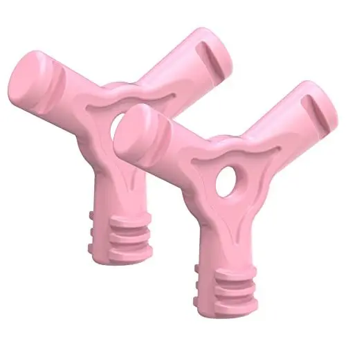Produktbild: BVN Aligner Chewies, Chewies Aligner, 2 Stücke Y-Typ Aligner Chewies für Aligner Chompers, Aligner Tablett Sitzer Chewies, Aligner Tablett Sitzplätze, Aligner Tabletts Chompers, Rosa
