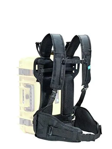 Produktbild: B&W Rucksacksytem für deinen robusten B&W Koffer Typ 5000, 5500, 6000, 6600, JET5000, JET6000, schwarz