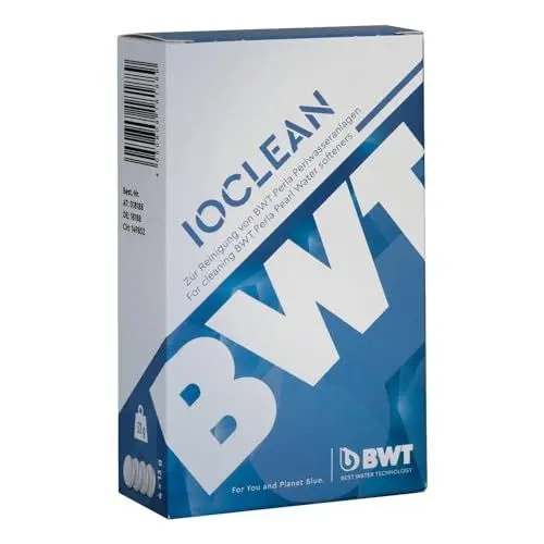 Produktbild: BWT Ioclean | Reinigungstabletten für BWT Perla Wasserenthärter | 4 Stück zur 6-monatigen Betreiberwartung