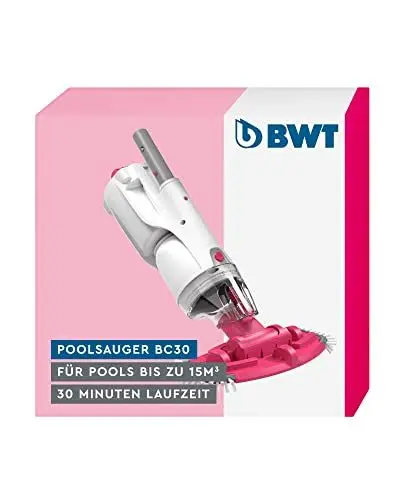 Produktbild: BWT Poolsauger BC30 | Effiziente Reinigung von Pools bis 15 m³ | Kabelloser Betrieb mit maximaler Bewegungsfreiheit | Hohe Saugleistung