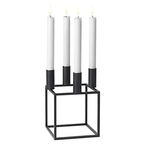 Produktbild: By Lassen Kerzenleuchter Kubus 4 Schwarz