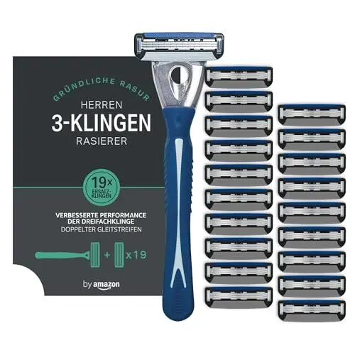Produktbild: by Amazon Männlicher Rasierer mit 3 Klingen