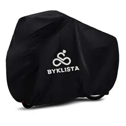 Produktbild: BYKLISTA Fahrradgarage Fahrradabdeckung wasserdicht aus reißfestem Oxford-Gewebe - Fahrradplane passt auch für E-Bikes - Fahrradschutzhülle extra verschweißte Innennähte & hoher UV-Schutz