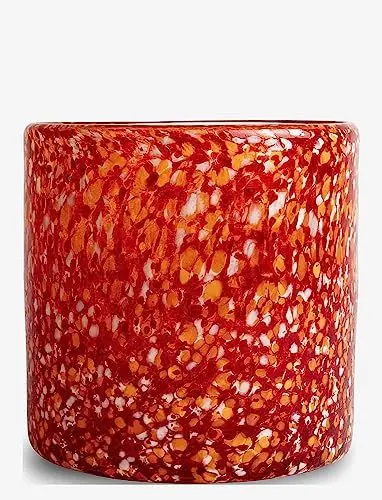 Produktbild: BYON Calore L Kerzenhalter aus Glas in der Farbe Gelb, Maße: 20cm x 20cm x 24cm, 5280600310