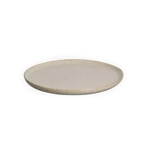 Produktbild: ByON Small Plate Asparagus Frühstücksteller aus Porzellan hergestellt, in der Farbe: Natur, Maße: 20 x 1,5 cm, 5275000103