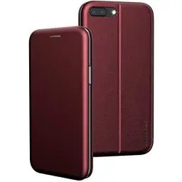 Produktbild: BYONDCASE iPhone 8 Plus Hülle Rot, iPhone 7 Plus Hülle (Deluxe Leder Flip-Case Klapphülle) Handyhülle iPhone 8/7 Plus Fullbody 360 Grad Rundumschutz kompatibel mit dem iPhone 8/7 Plus Case