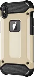 Produktbild: BYONDCASE iPhone X Handytasche Gold, iPhone XS Hülle (iPhone X Panzer Outdoor Hülle) Handyhülle iPhone X Ultra Slim kompatibel mit dem iPhone X, XS & 10