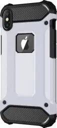Produktbild: BYONDCASE iPhone X Hülle Silber, iPhone XS Hülle (Handyhülle iPhone X Panzer Outdoor Case) iPhone X Hardcase Ultra Slim kompatibel mit dem iPhone X, XS & 10