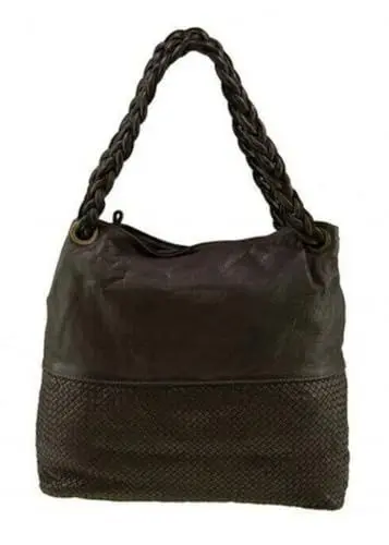Produktbild: BZNA Berlin May Braun Designer Shopper Leder Tasche Ledertasche Damentasche Schultertasche