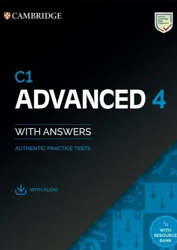 Produktbild: C1 Advanced 4 Practice Tests with answers: With Answers: Authentic Practice Tests (CAE Practice Tests)