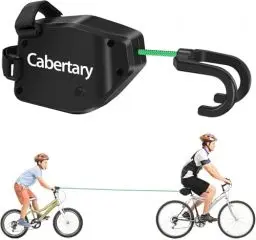 Produktbild: Cabertary Fahrrad Abschleppseil, Abschleppseil Fahrrad Kinder Ist aus Hochwertigem Nylon Und Elastischer Schnur Hergestellt, Verwendung für Abschleppseil Fahrrad, Fahrrad Abschleppseil Kinder