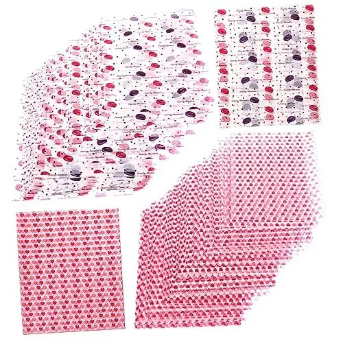 Produktbild: Cabilock 100 Stück Sandwich Verpackungspapier Für Lebensmittel Chips Lebensmittelverpackungen Fettdichtes Lebensmittelpapier Wachspapier Für Lebensmittel Fettdichte Verpackungen