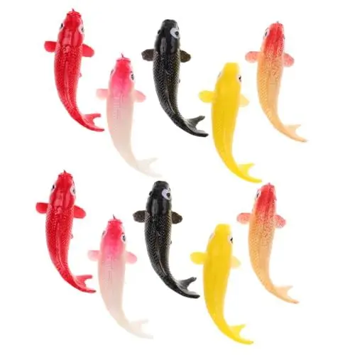 Produktbild: Cabilock 10 Stücke Mini Fisch Modelle Einzigartige Harz Fisch Ornamente Für Aquarium Aquarium Schmuck Fisch Spielzeug