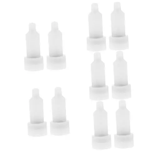 Produktbild: Cabilock 10 STK Seifensp Ender Für Die Küche Zubehör Für Handseife Handcreme Flasche Handreiniger Seifenspenderkopf Seifenhalterkopf Kopf Für Spender Weiß Plastik