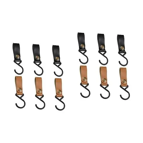Produktbild: Cabilock 12 Stk Campinghaken Mehrzweck-aufhängehaken Outdoor-kochgeschirr Outdoor- Wäscheleinenhaken Campingkleidung Haken Für Küchentücher Haken Zum Aufhängen Des Zeltes Zelthaken Abs