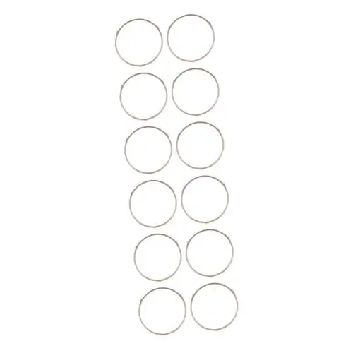 Produktbild: Cabilock 12 Stk Halterung für Mikrowellen-Plattenspieler mikrowelle drehteller Mikrowellen-Drehteller Plastiktrommel Mikrowellen-Glasplattenwalze Plastikring Stützring aus Kunststoff runden