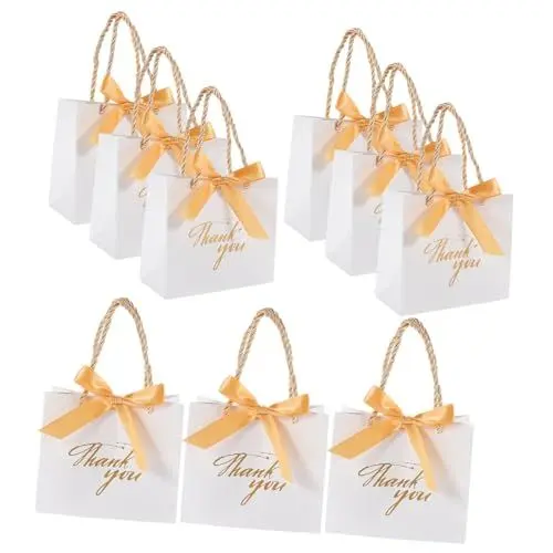 Produktbild: Cabilock 12er-pack Elegante Schmetterlings-bogen-band-süßigkeiten-verpackungsboxen Für Gastgeschenke-taschen-party