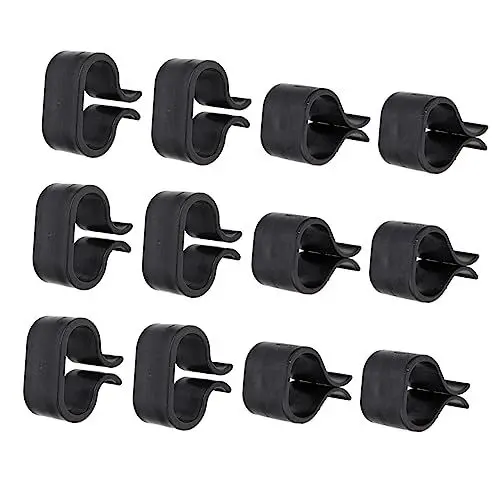 Produktbild: Cabilock 12er-Pack Rattan-möbelklammern Pp-Material Stabile Sofa-/Couch-befestigungselemente Hitzebeständige Korbstuhl-Clips Für Gartensofas