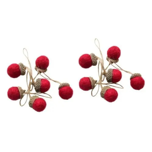 Produktbild: Cabilock 12 Stück Tannenzapfen Aus Weihnachtsanhänger Weihnachtszubehör Weihnachtsbaum Hängeornament Weihnachtliche Deko Ornamente Weihnachtsdekorationen Für Den Baum Weihnachts
